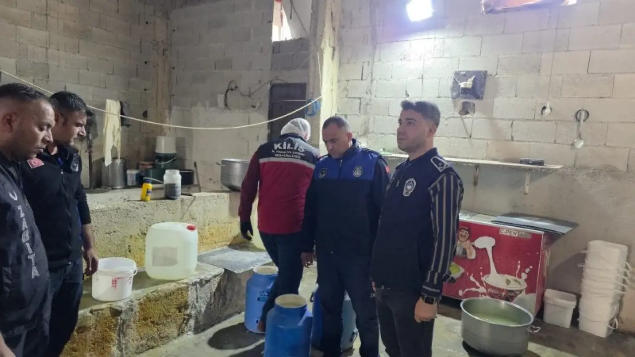 Kilis’te halkı zehirleyen sütçüler yakalandı! 1