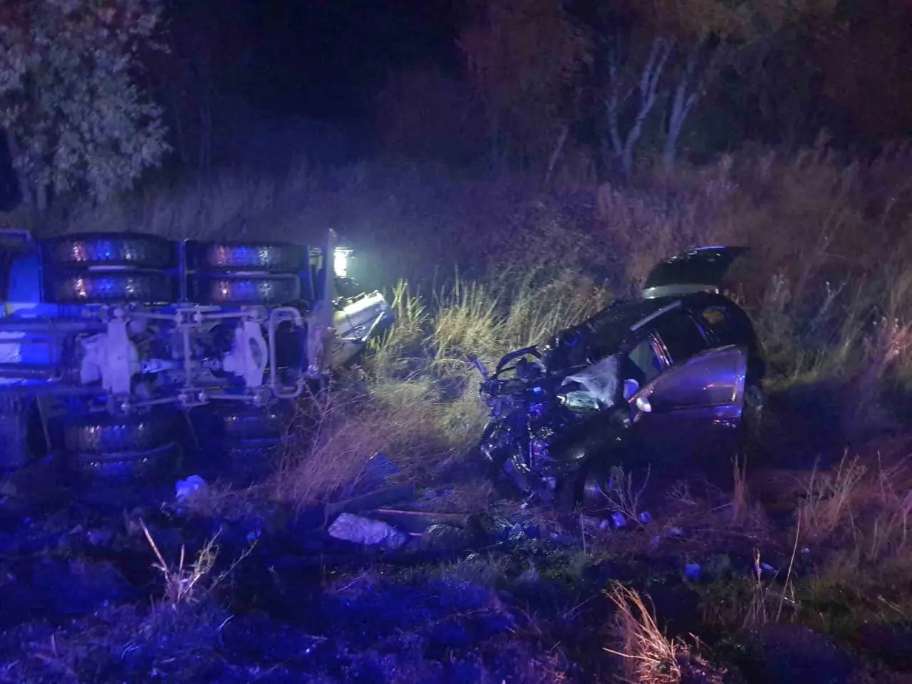 Yol üstü dehşet! Ölümle burun buruna geldiler... 3