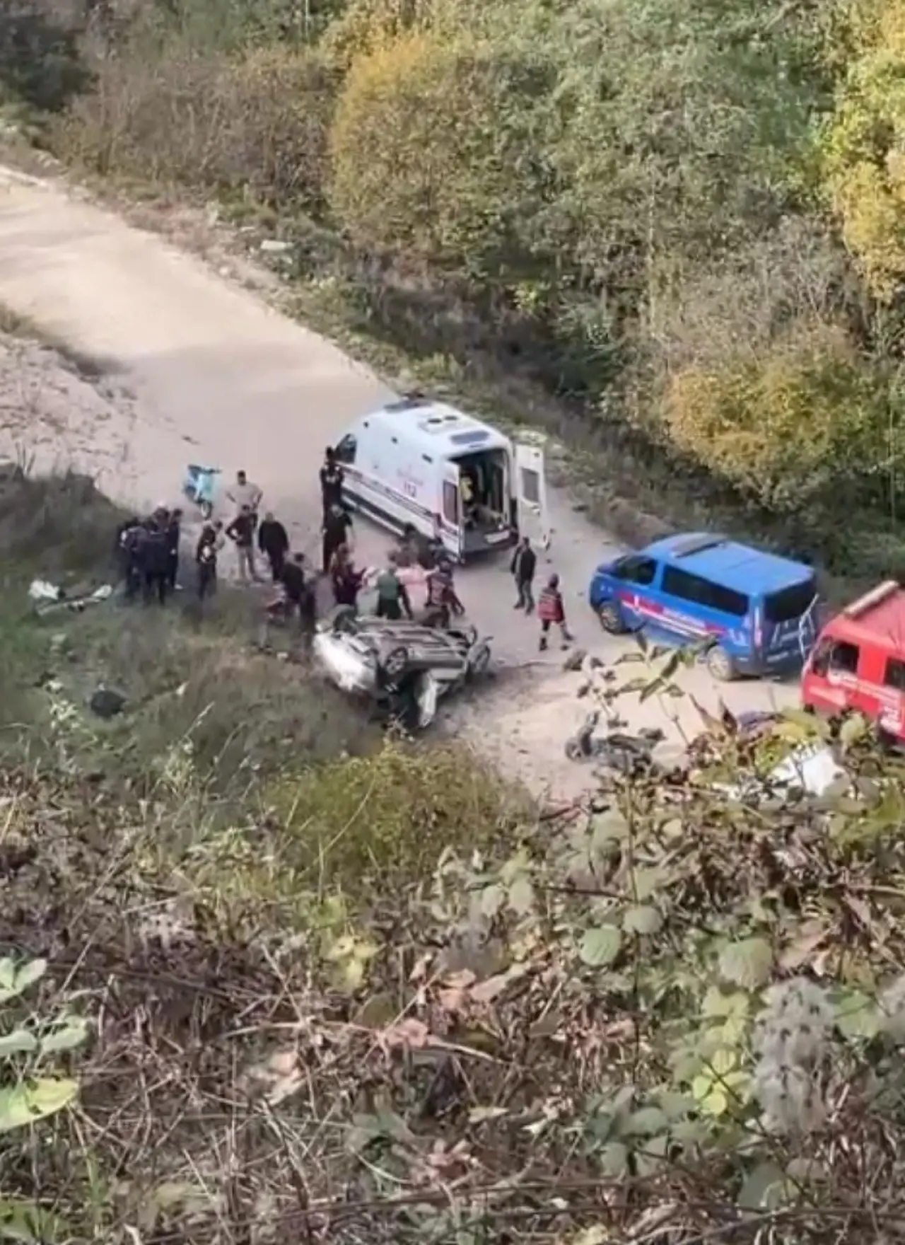 Tatil yolu kabusa döndü... Direksiyon hatası felaketi getirdi! 2