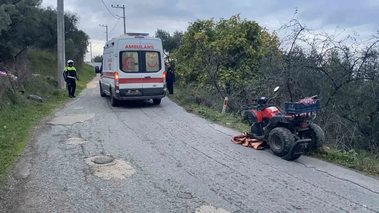 Dingil çıktı, araç devrildi: Mudanya’da ATV seferi felakete dönüştü! 2