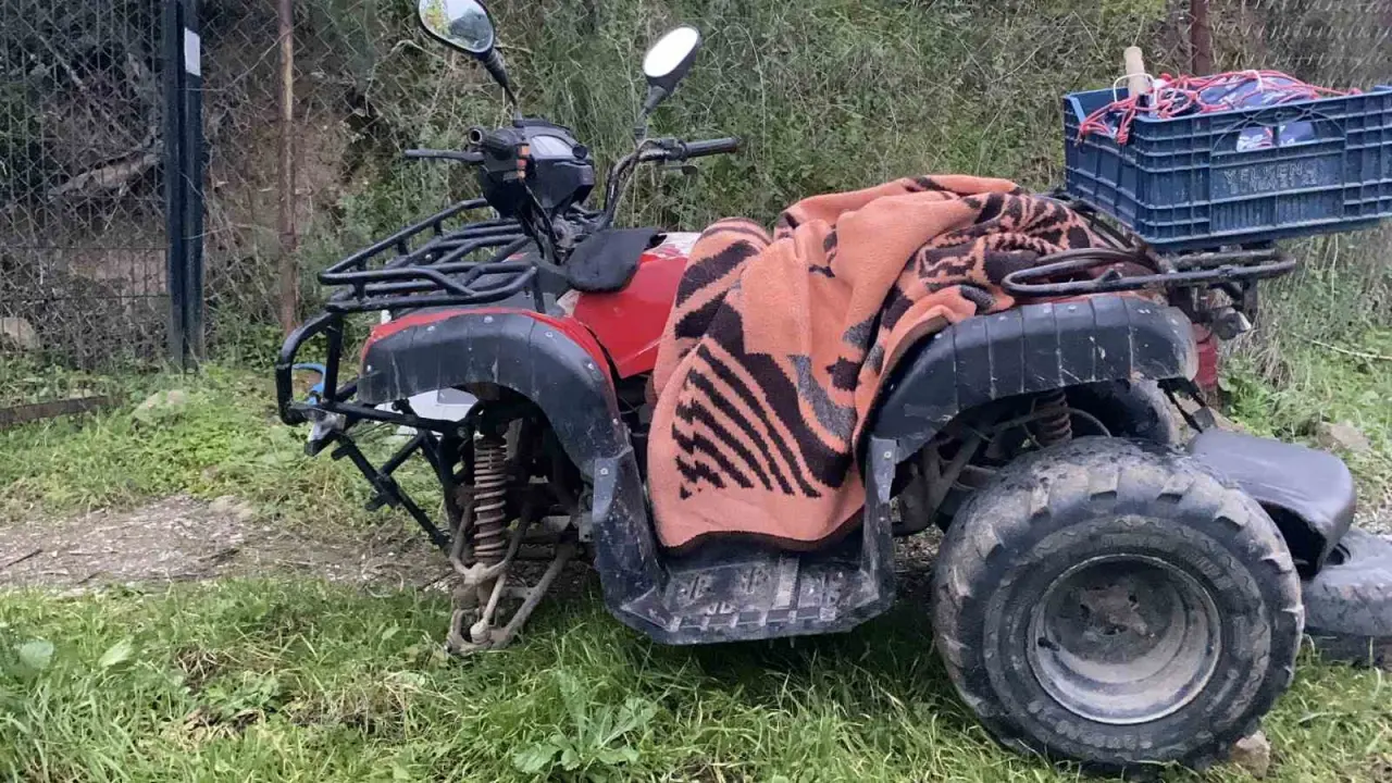 Dingil çıktı, araç devrildi: Mudanya’da ATV seferi felakete dönüştü! 1