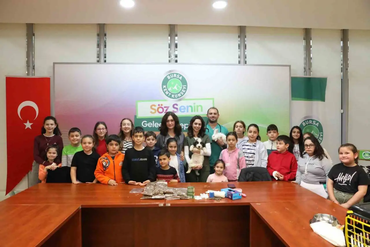 Minik veterinerler görev başında 3