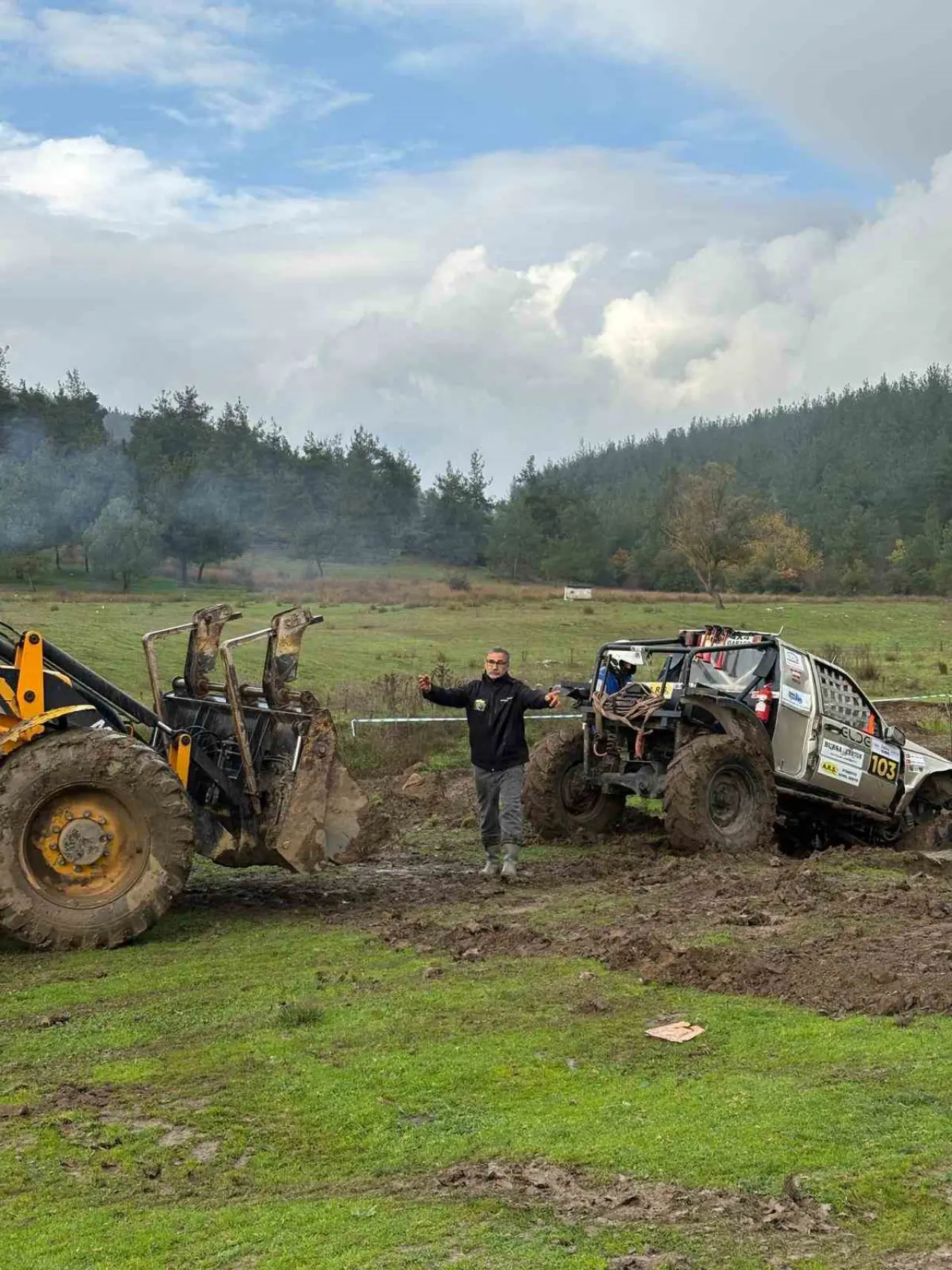 Bursa’da Off-Road heyecanı kazayla bölündü: Takla atan araç kamerada! 2