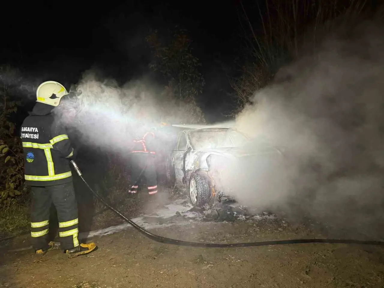 Önce yandı, sonra yok oldu! Geriye kül bile kalmadı... 3