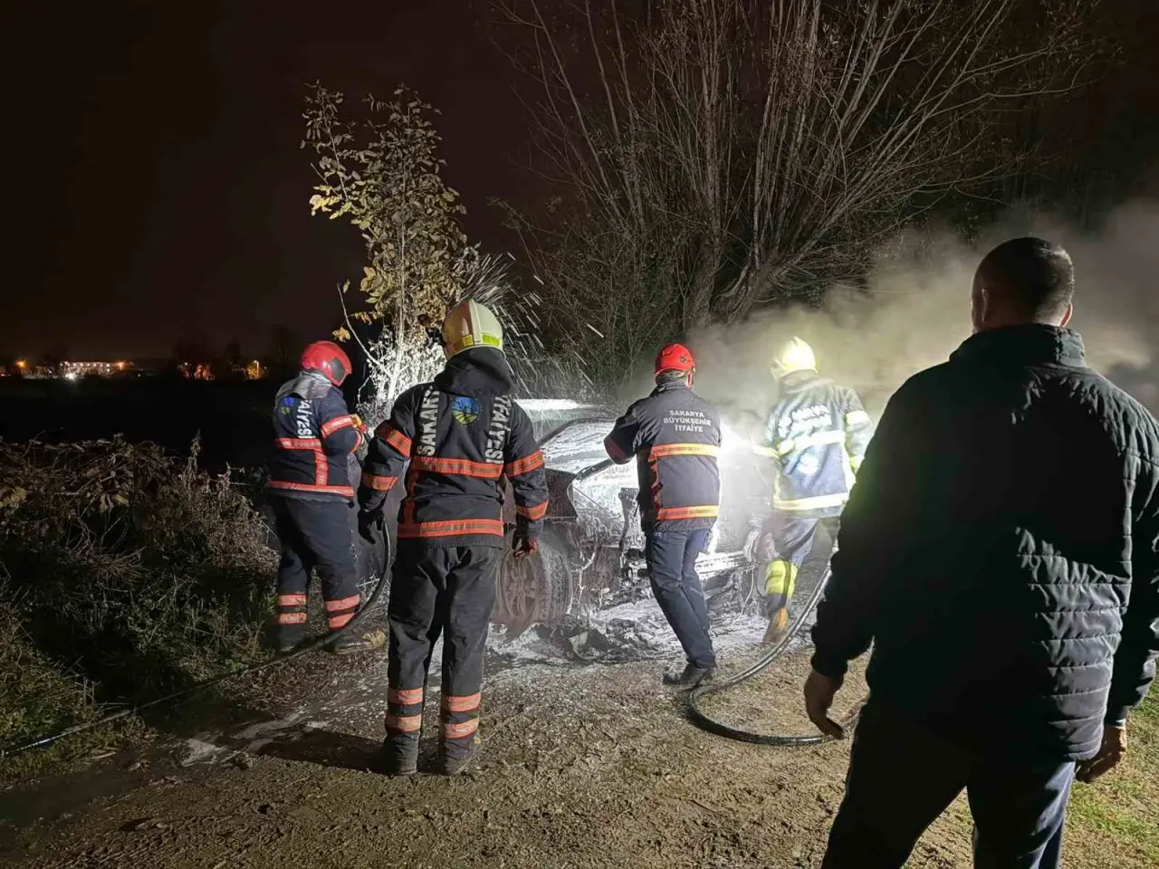 Önce yandı, sonra yok oldu! Geriye kül bile kalmadı... 1