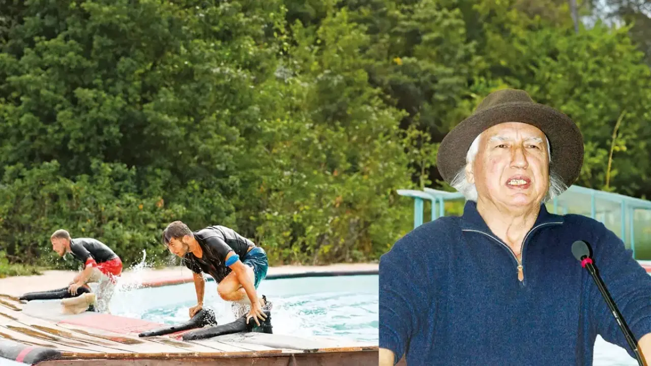 Timsahlarla yüzdü, Bayhan’la yarışamaz... Şener Üşümezsoy’dan Survivor’a mütevazı gönderme! 2