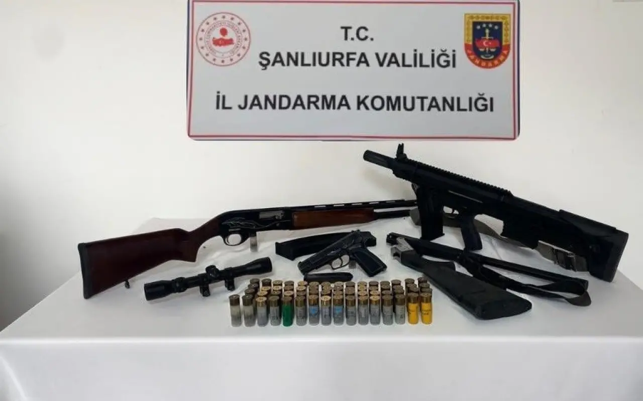Tüfek, dürbün, fişek… Şanlıurfa’da düğün magandalarına jandarma tokadı! 2