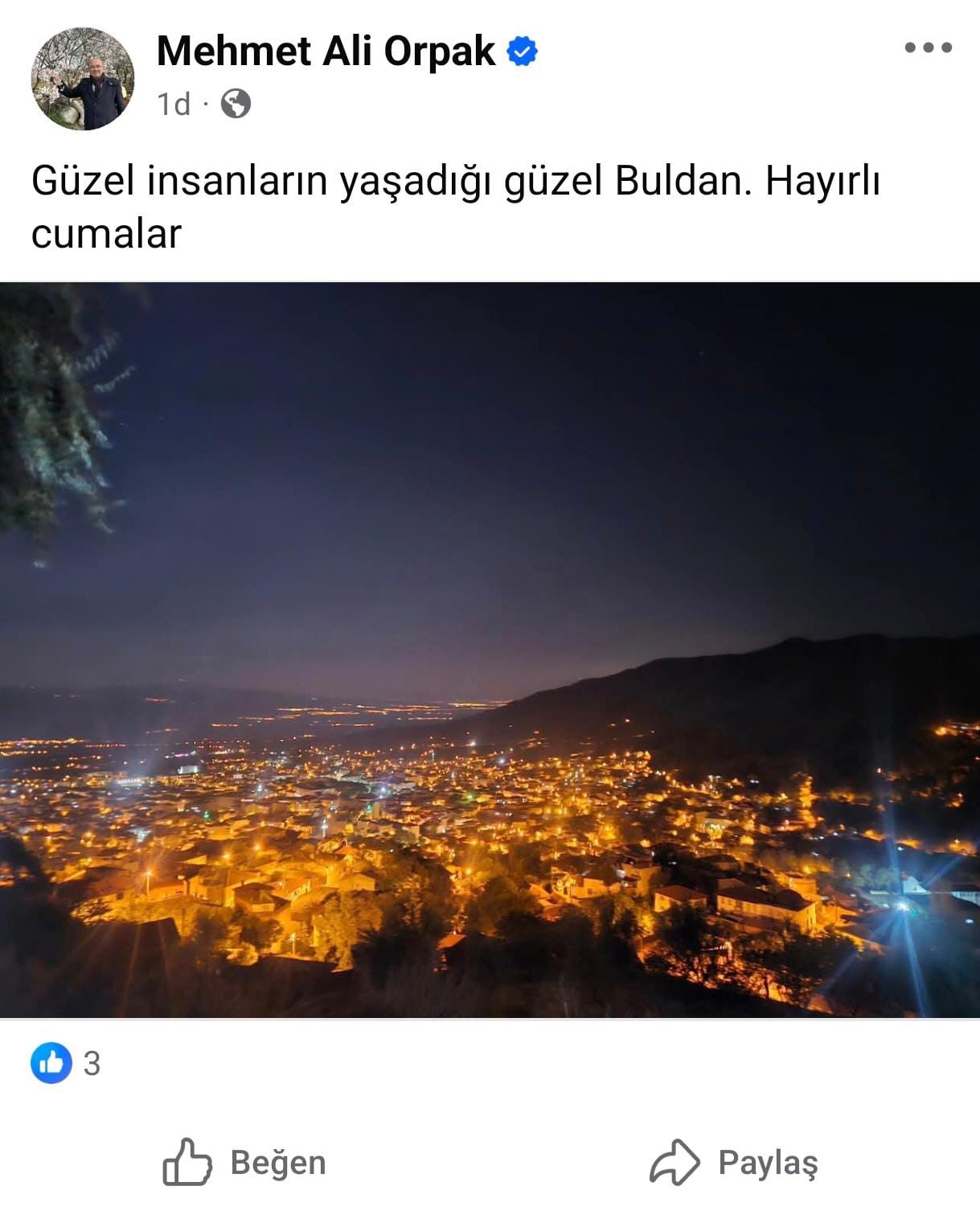 belediye-baskanindan-alkollu-cuma-paylasimi