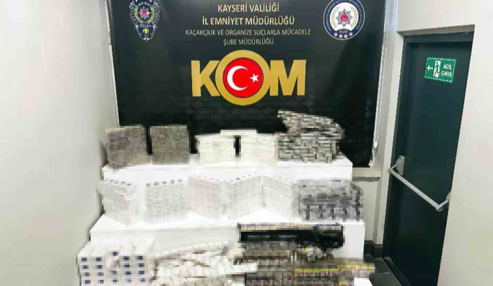 kayseride-2-bin-paket-kacak-sigara-piyasaya-surulmeden-ele-gecirildi