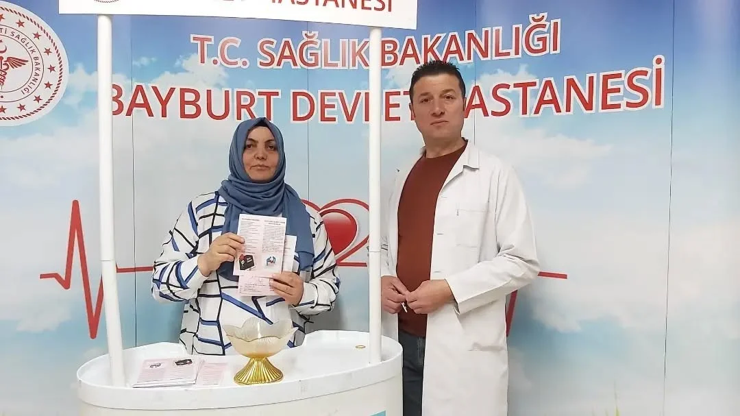 Bayburt'ta Hasta Hakları Günü dolayısıyla hastalara yönelik etkinlikler düzenlendi 3