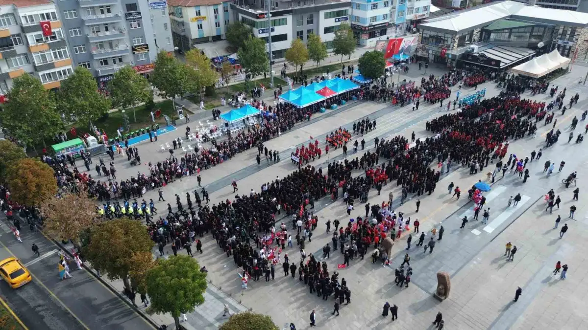 Çorum'da 29 Ekim Cumhuriyet Bayramı törenle kutlandı 2