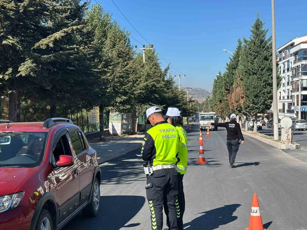 TAVŞANLI TRAFİK POLİSİNDEN DENETİMLER
