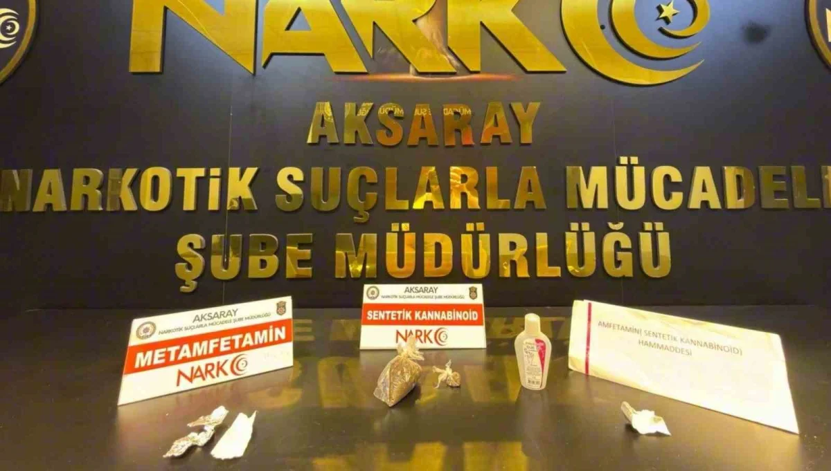 Aksaray'da uyuşturucu operasyonunda 3 zanlı tutuklandı 2