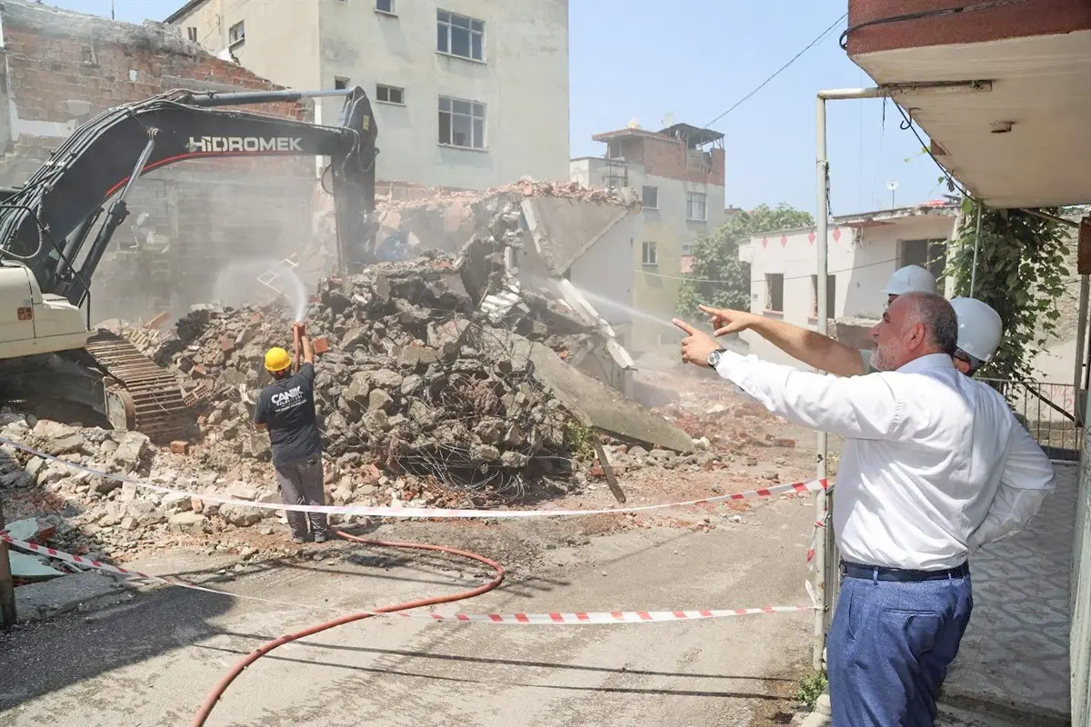 Canik'te altyapı ve kentsel dönüşüm hamlesi sürüyor 1