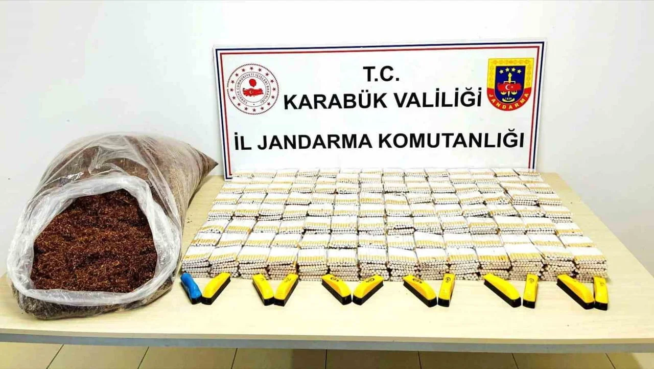 KARABÜK'TE DÜZENLENEN OPERASYONLARDA UYUŞTURUCU MADDE VE KAÇAK TÜTÜN ELE GEÇİRİLİRKEN, 11 ŞÜPHELİ...