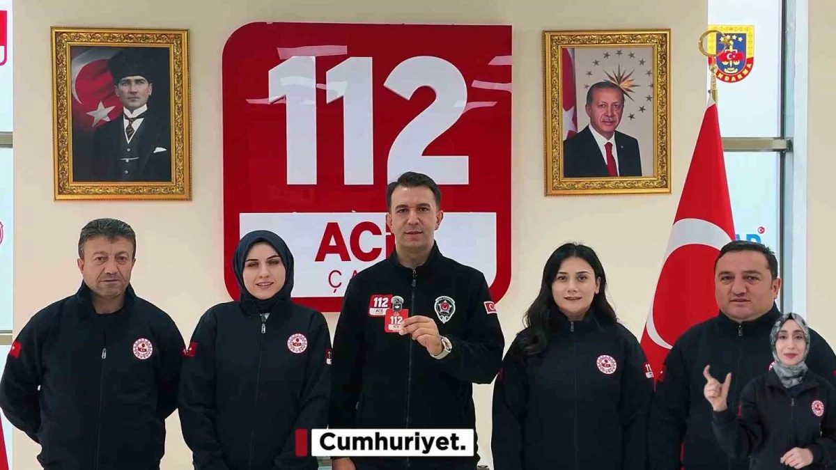 Erzurum 112 Acil Çağrı Merkezi'nden 29 Ekim Cumhuriyet Bayramı'na özel klip 1
