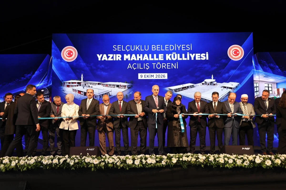 KONYA'NIN MERKEZ SELÇUKLU İLÇE BELEDİYESİ VE HAYIRSEVERLER İŞBİRLİĞİ İLE YAZIR MAHALLESİ'NE...