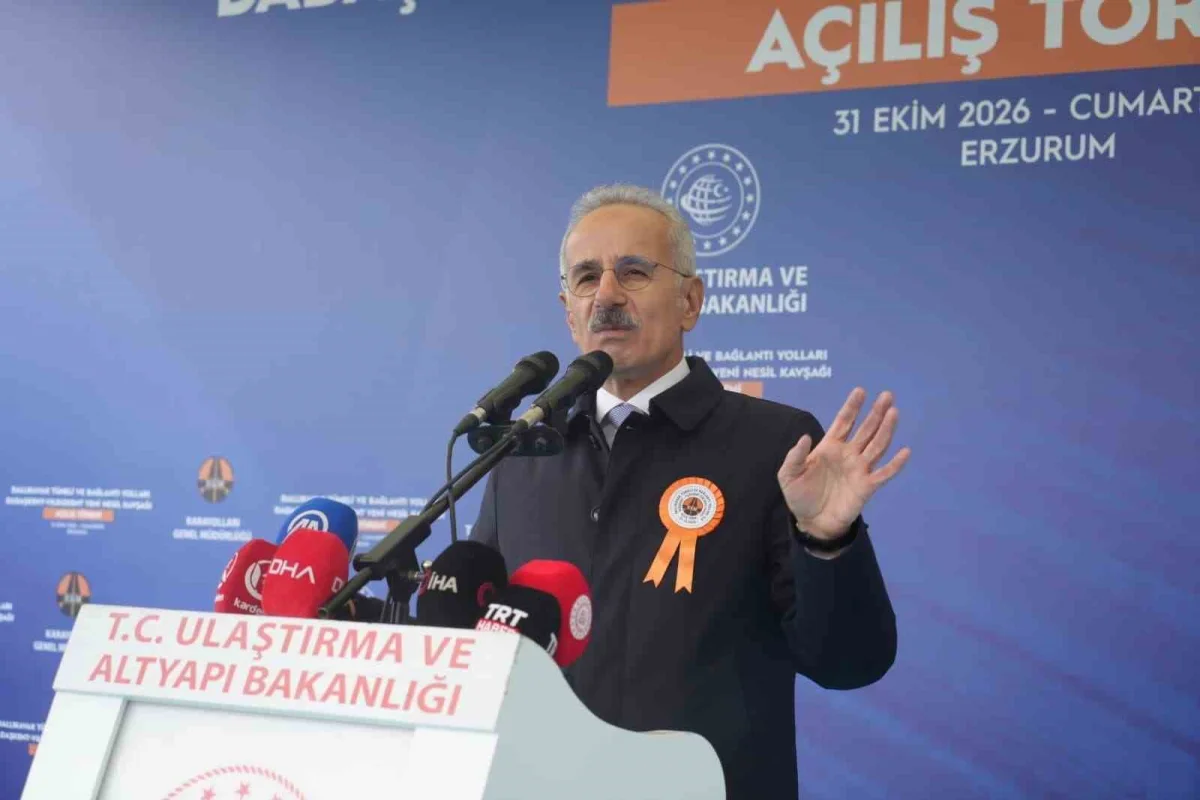 Erzurum'da 168 milyar liralık ulaşım yatırımı hizmete açıldı 2