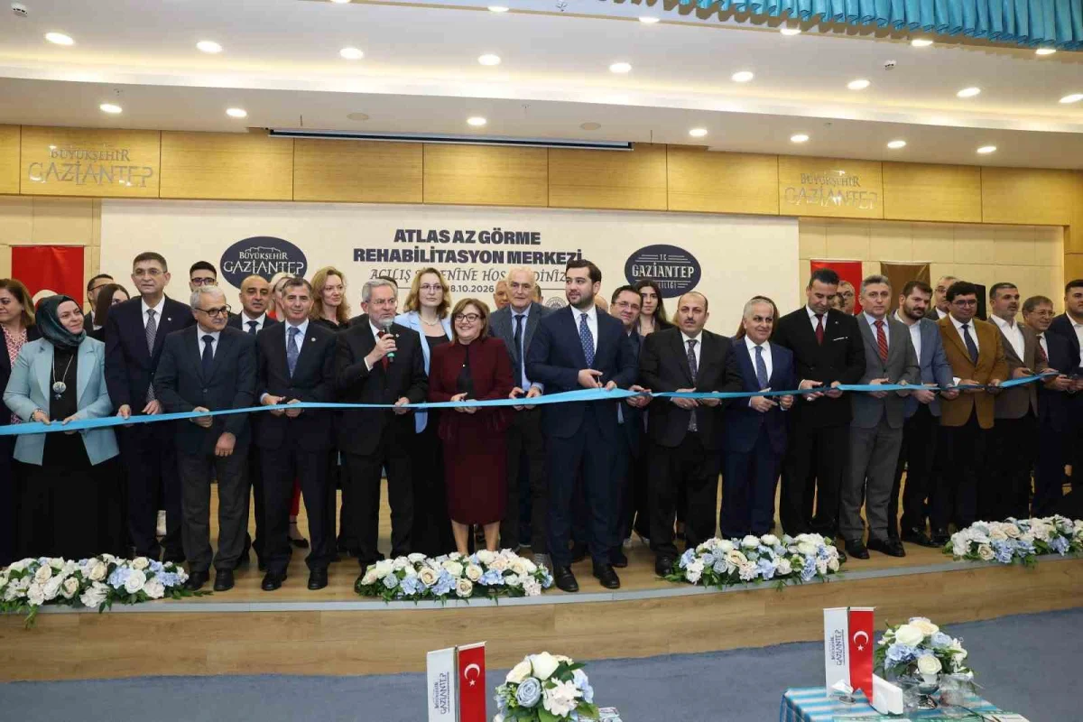 Gaziantep'te görme kabiliyeti azalan bireyler için Atlas Az Görme Rehabilitasyon Merkezi açıldı 1
