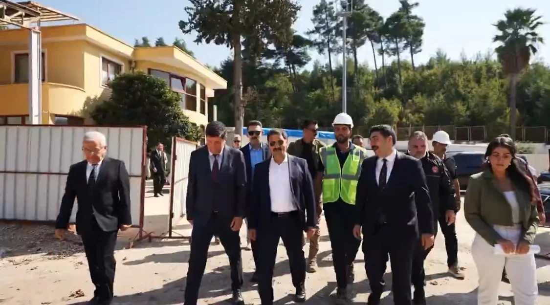 Yayladağı Kara Hudut Kapısı'nda modernizasyon çalışmaları yerinde incelendi 2