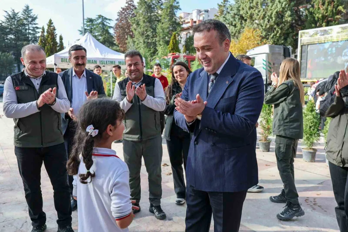 Yeşil Vatan Tırı Bilecik'te öğrencilerle buluştu 3
