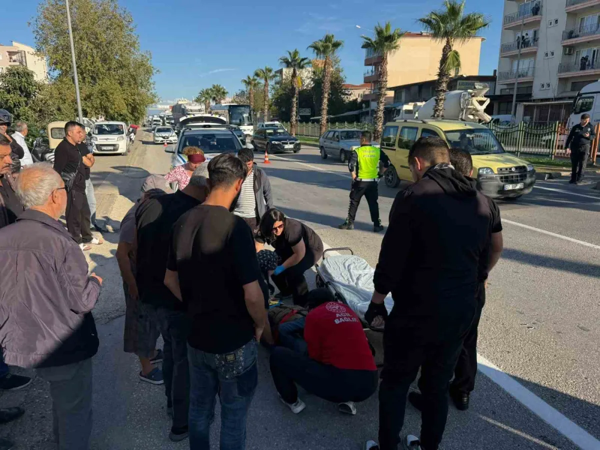 Serik'te yaya geçidinde otomobilin çarptığı kişi hayatını kaybetti 1