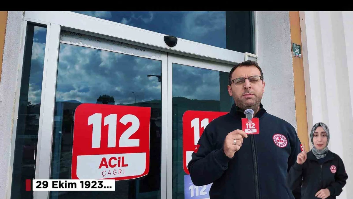 Erzurum 112 Acil Çağrı Merkezi'nden 29 Ekim Cumhuriyet Bayramı'na özel klip 3