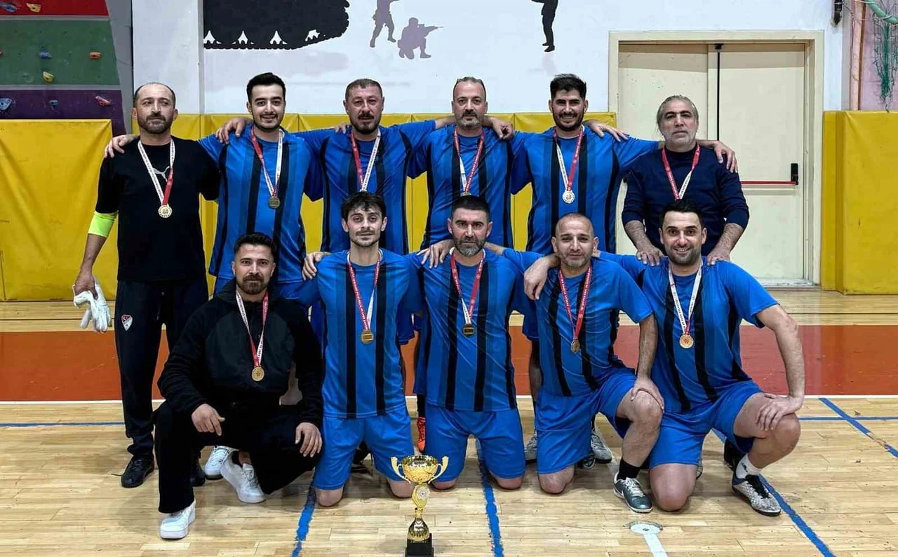 2026 YILI 4. KAMU SPOR OYUNLARI KAPSAMINDA GERÇEKLEŞTİRİLEN FUTSAL MÜSABAKALARINDA ELAZIĞ...