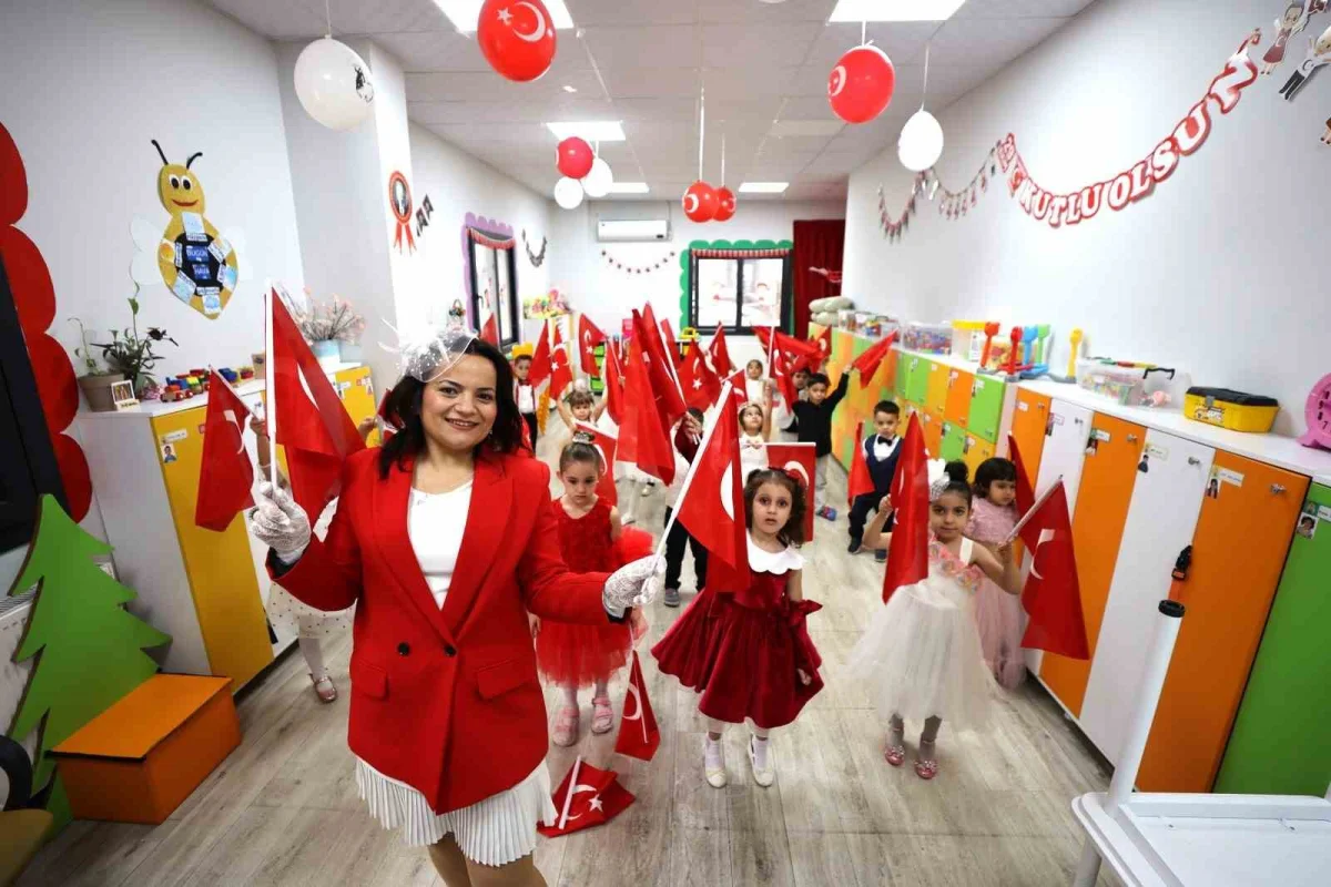 Yunusemre'de miniklerin 29 Ekim Cumhuriyet Bayramı coşkusu 1