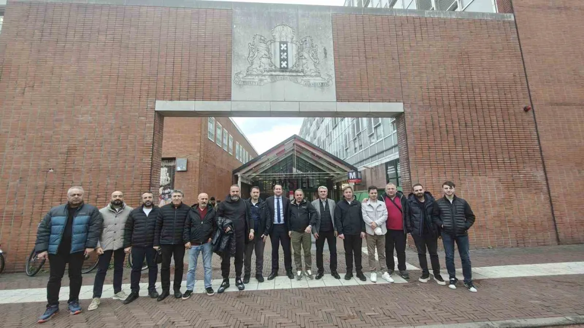 Erzurumlu ihracatçılar Hollanda pazarında yeni kapılar araladı: ETSO heyeti Amsterdam'da 2