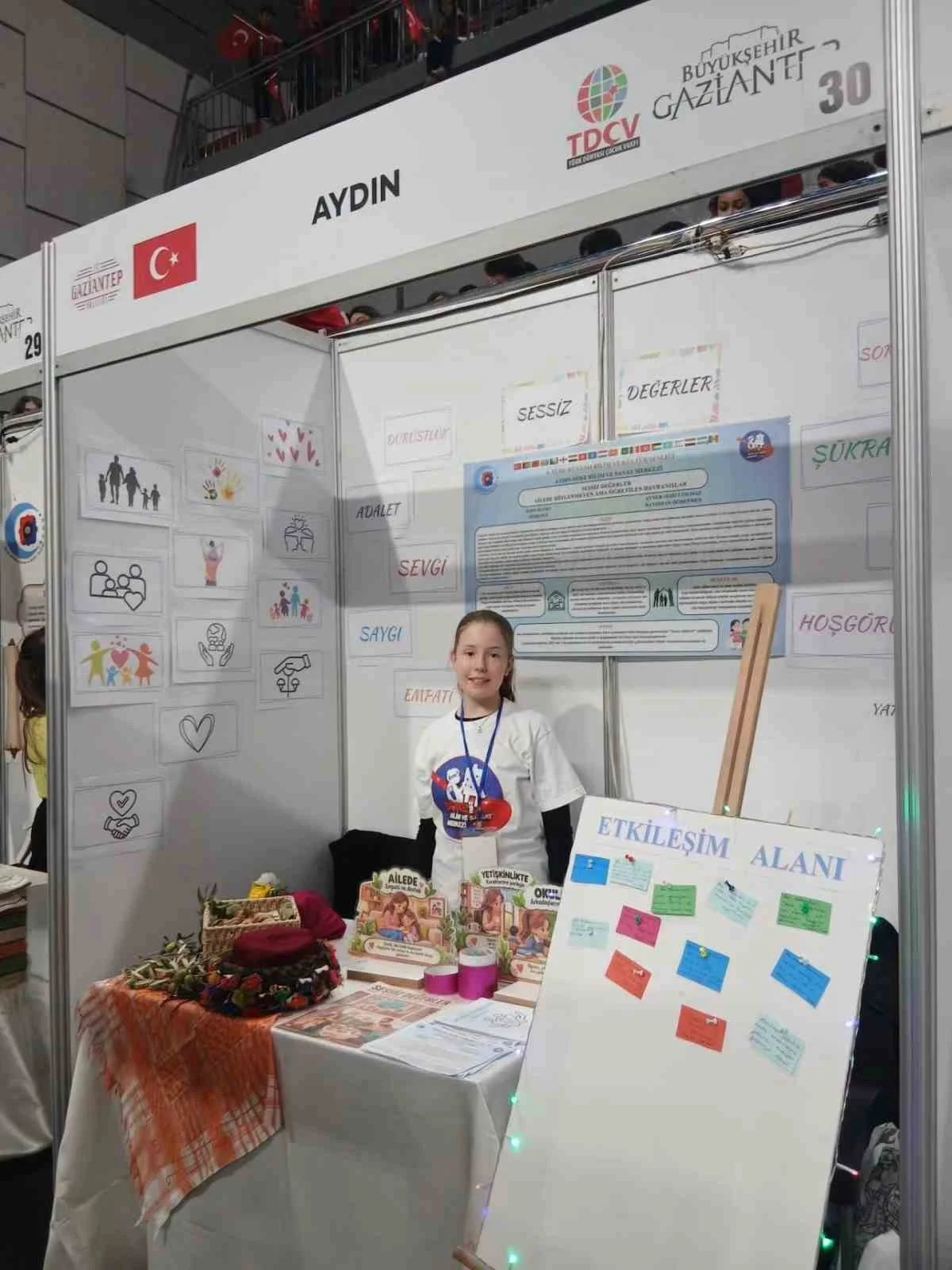 Aydın birincisi Bade Bankı projesini Gaziantep'teki uluslararası şenliğe taşıdı 4