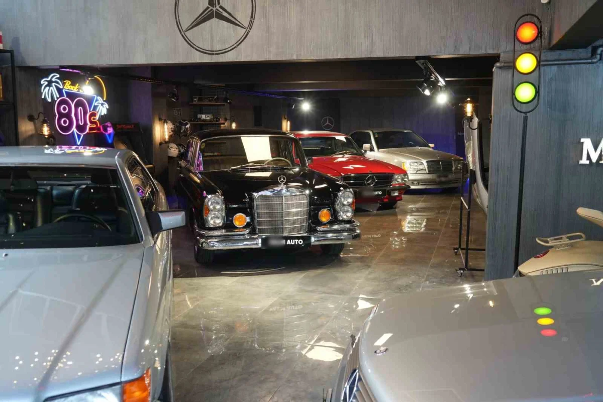 Samsun'da oyuncak araba tutkusu paha biçilemez Mercedes müzesine dönüştü 4