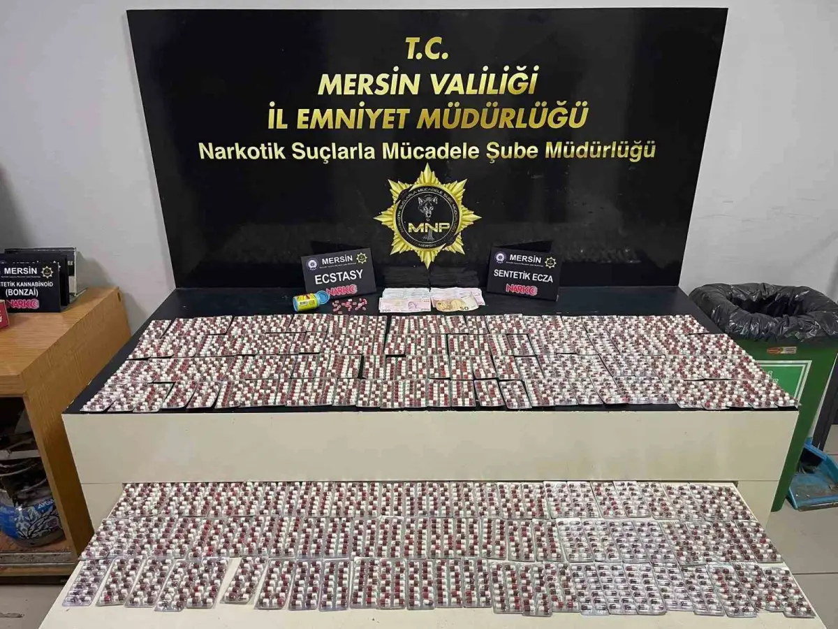 Mersin'de uyuşturucu operasyonu: Gözaltına alınan 7 sokak satıcısı tutuklandı 1