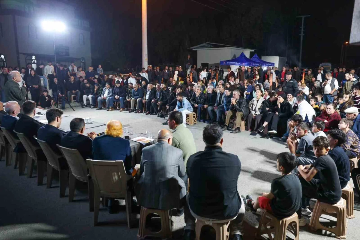 Başkan Özlü Ağa Mahallesi sakinleriyle bir araya geldi 3