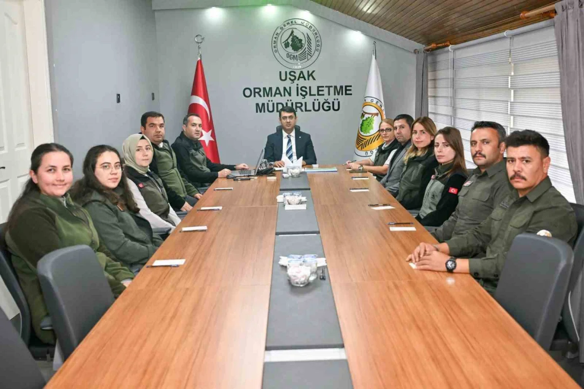 Uşak Valisi Serdar Kartal'dan orman ve doğa koruma birimlerine ziyaret 2