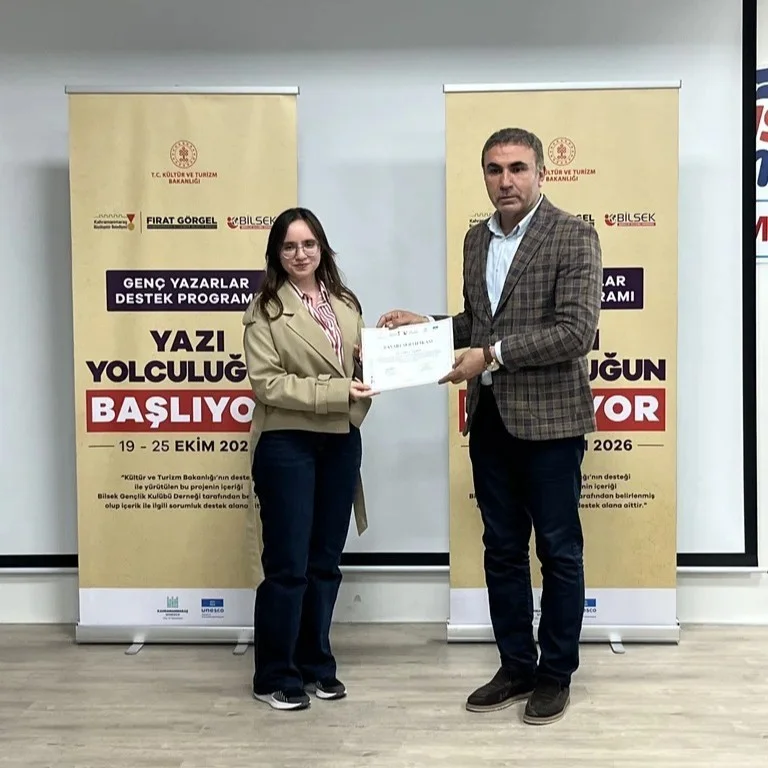 UNESCO Edebiyat Şehri Kahramanmaraş'ta genç yazarlar sertifikalarını aldı 2