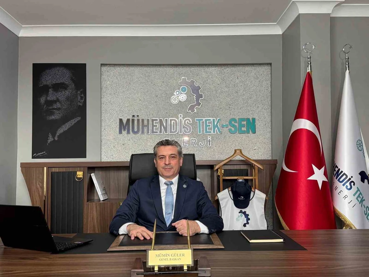 MÜHENDİS TEK-SEN ENERJİ GENEL BAŞKANI MÜMİN GÜLER
