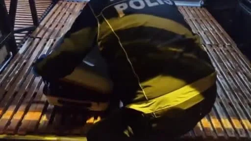 Valizdeki kazaktan 15 bin adet uyuşturucu hap çıktı