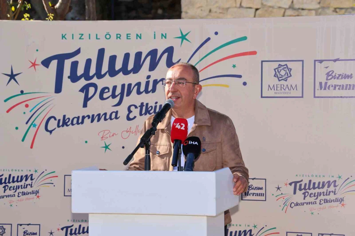 Meram'da asırlık gelenek: 10 ton tulum peyniri dualarla mağaralardan çıkarıldı 2