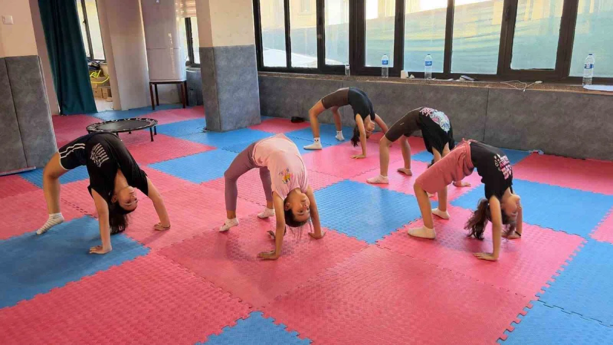 Germencik'te çocukların sporla buluştuğu kış kursları sürüyor 4