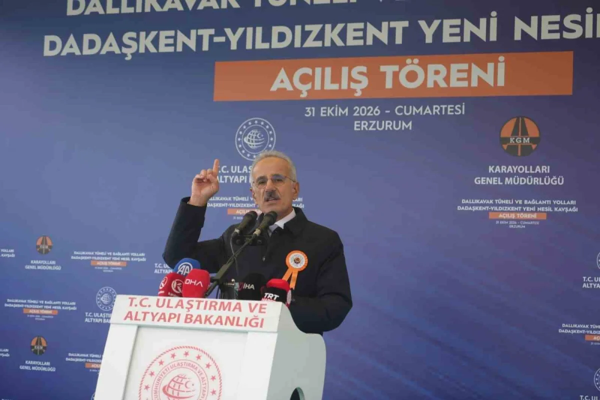 Erzurum'da 168 milyar liralık ulaşım yatırımı hizmete açıldı 1
