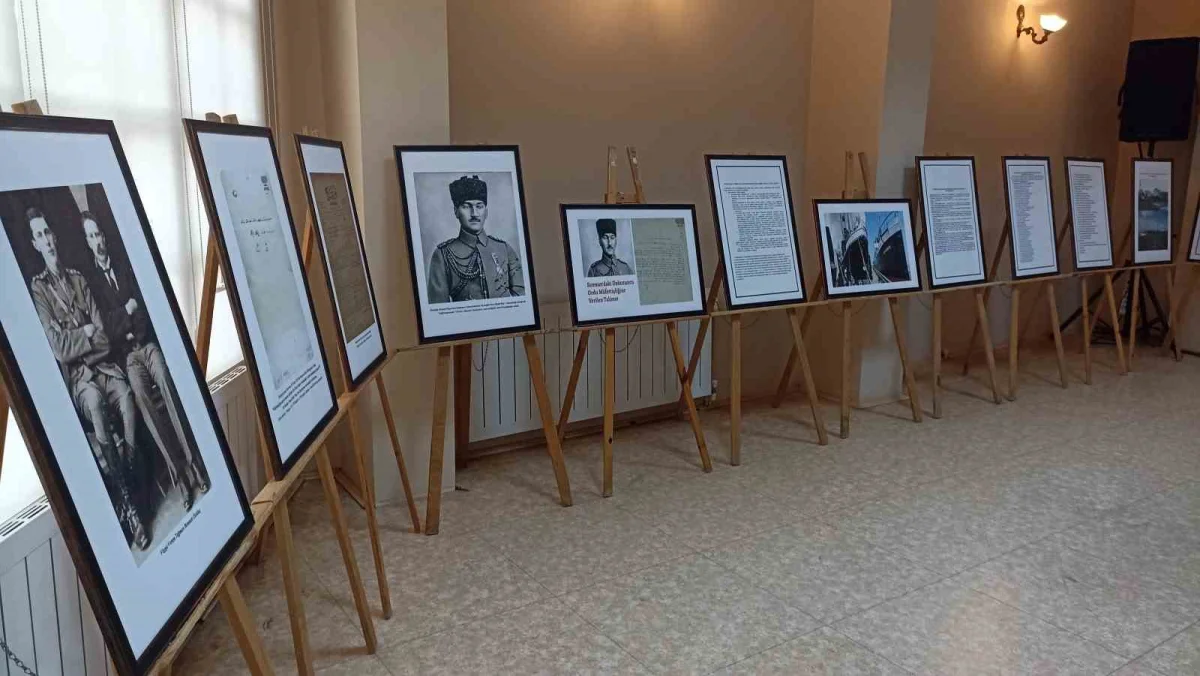 Havza Atatürk Evi'nde Millî Mücadele Belgeleri Sergisi kapılarını açtı 1
