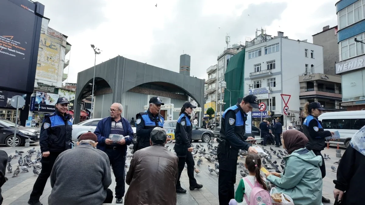Samsun'da polisten esnaf ve vatandaşa güvenlik uyarısı 3