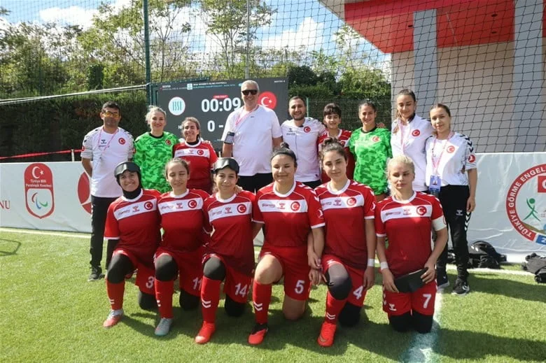 TÜRKİYE B1 KADINLAR GÖRME ENGELLİLER FUTBOL MİLLİ TAKIMI, KADINLAR GÖRME ENGELLİLER FUTBOL AVRUPA...