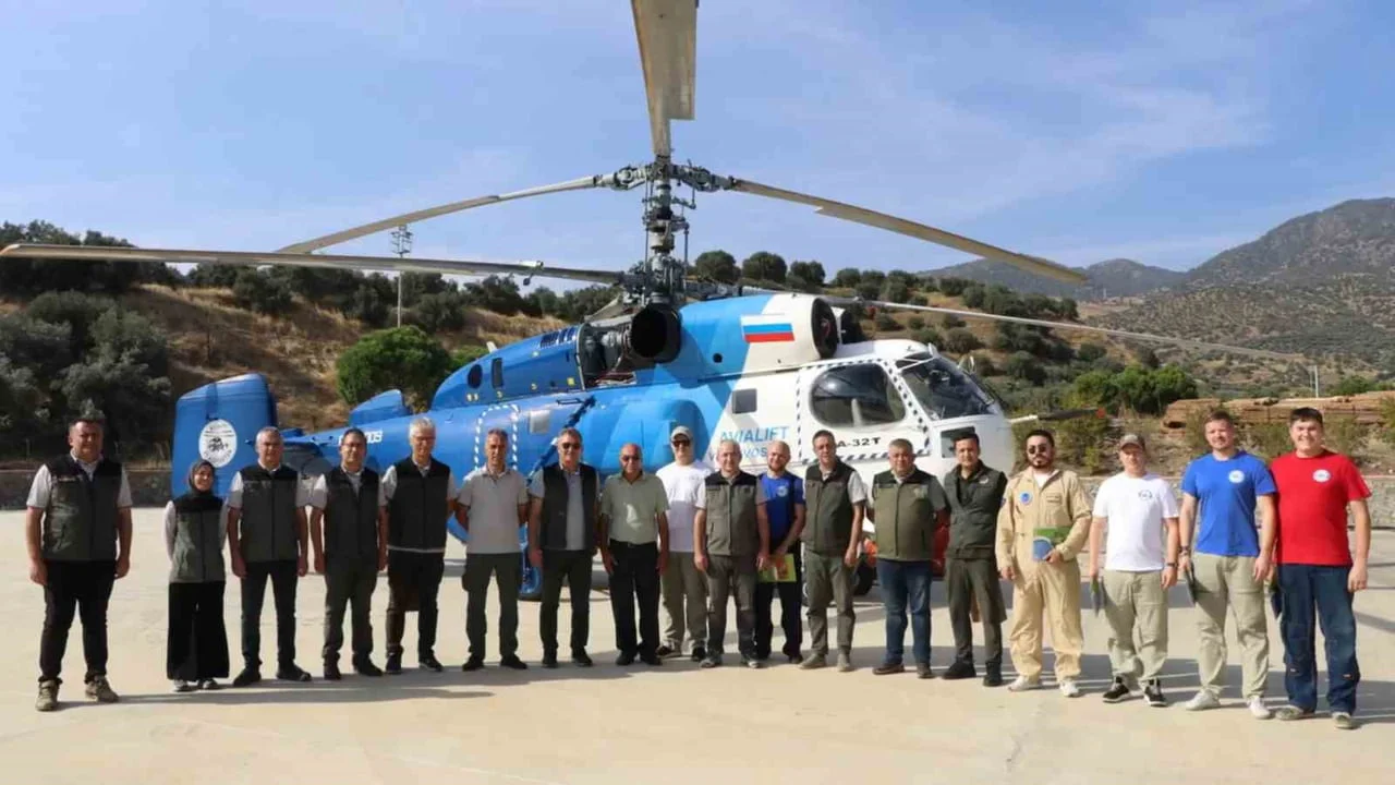 MUĞLA’DA YANGINLA MÜCADELE EDEN HAVA EKİPLERİNE TEŞEKKÜR BELGESİ