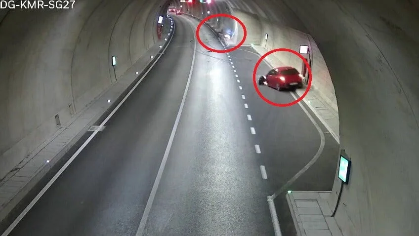 KAZANIN GÜVENLİK KAMERASI GÖRÜNTÜLERİ ORTAYA ÇIKARKEN, GÖRÜNTÜLERDE OTOMOBİLİN KENDİ ŞERİDİNDEN...