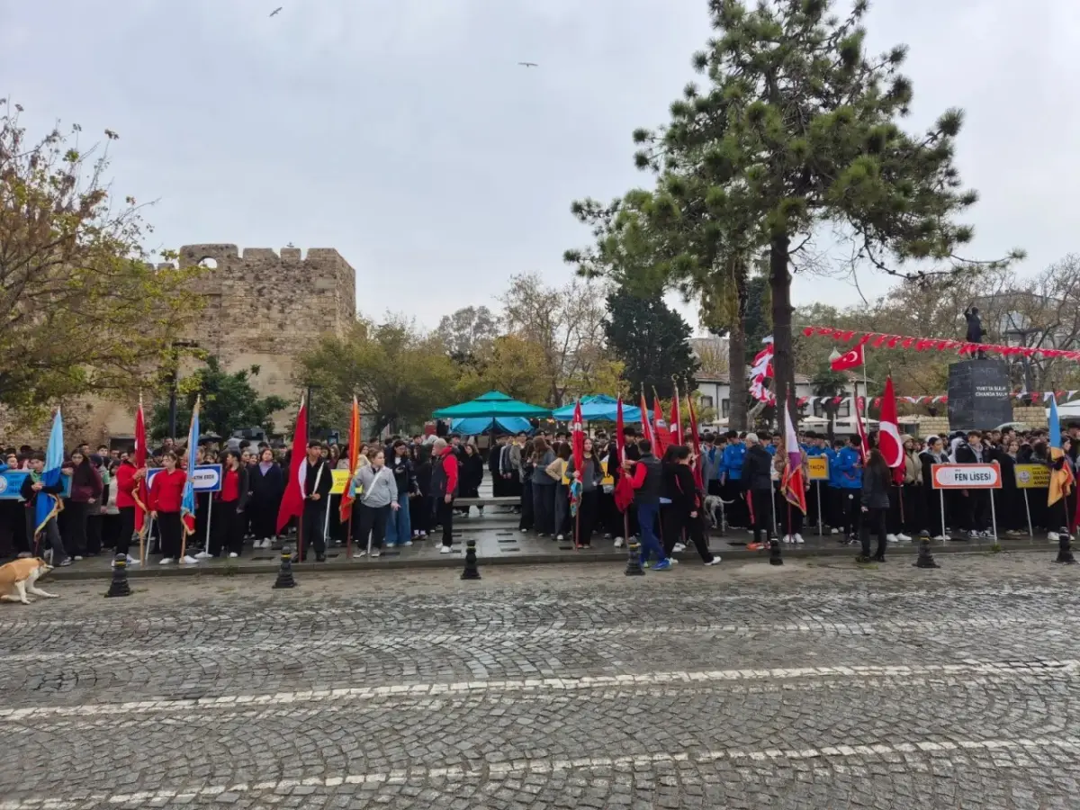 Sinop'ta Cumhuriyet Bayramı kutlamaları için genel prova yapıldı 5