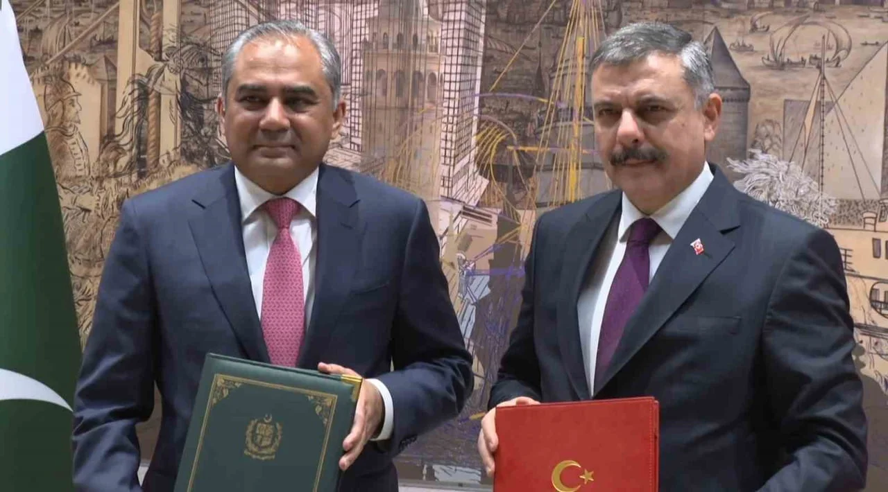 İÇİŞLERİ BAKANI MUSTAFA ÇİFTÇİ, PAKİSTAN FEDERAL İÇİŞLERİ BAKANI SYED MOHSİN RAZA NAQVİ VE...