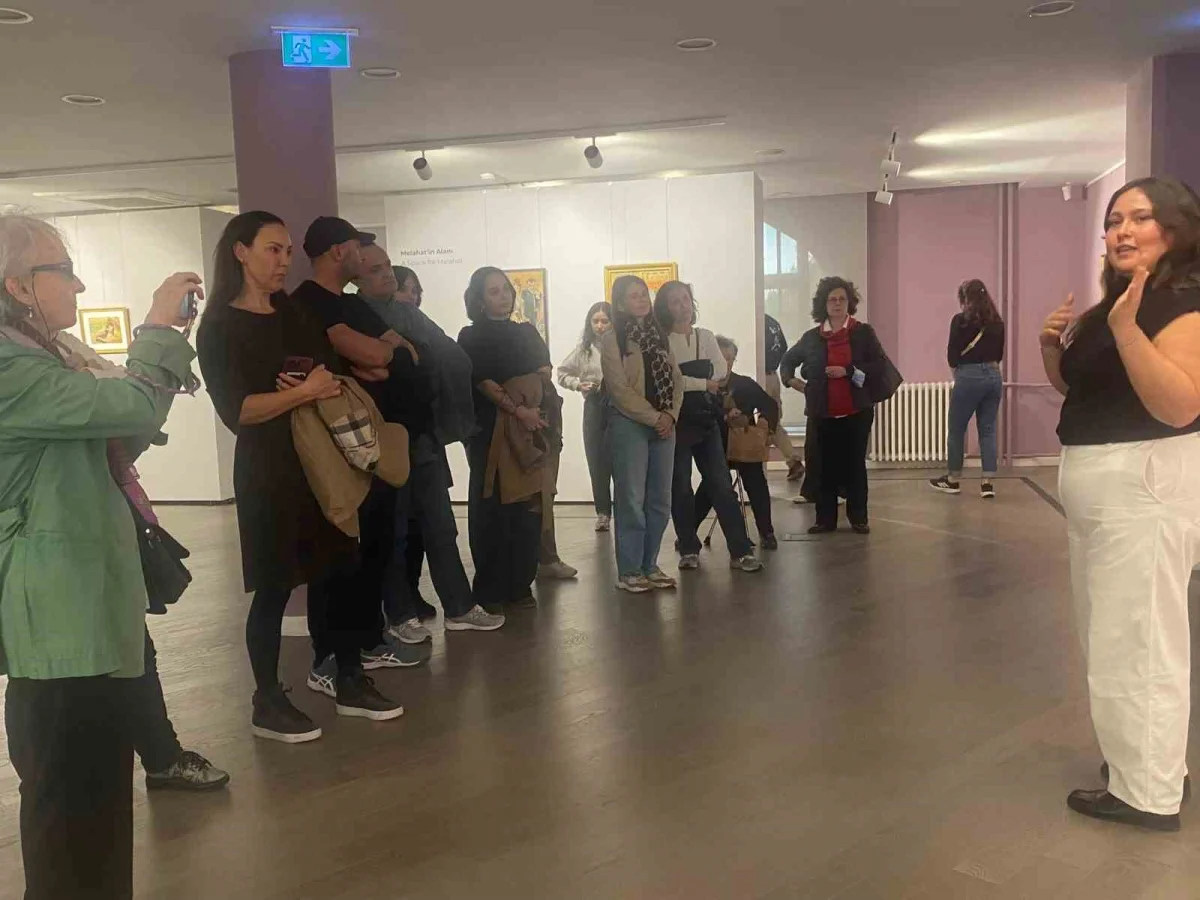 Melahat ve Eşref Üren çiftinin eserleri "Yan Yana" sergisinde sanatseverlerle buluştu 1