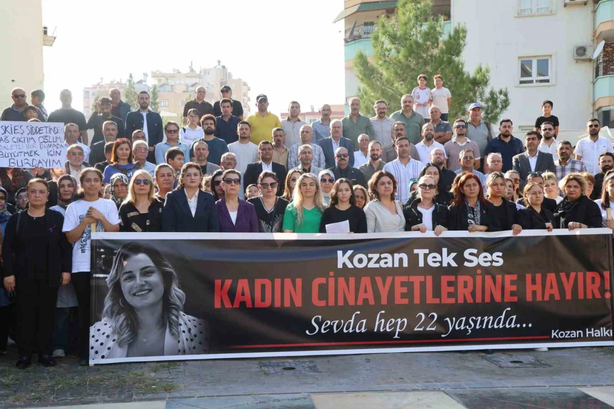 Kozan'da öldürülen Sevda Dinler için kadınlardan adalet çağrısı 5
